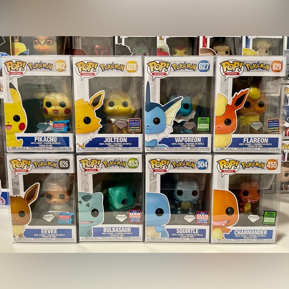Pokemon Funko Pop Diamond Collection - Picture 3 of 4